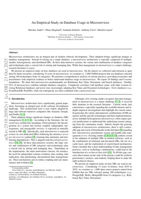 PDF Document Cover - An Empirical Study on Database Usage in Microservices: Patterns, Trends, and Recommendations
