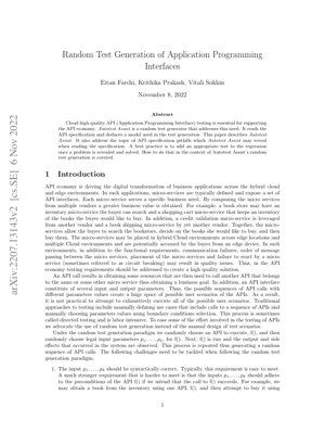 جلد سند PDF - Autotest Assist: تولید تصادفی آزمون برای رابط‌های برنامه‌نویسی کاربردی