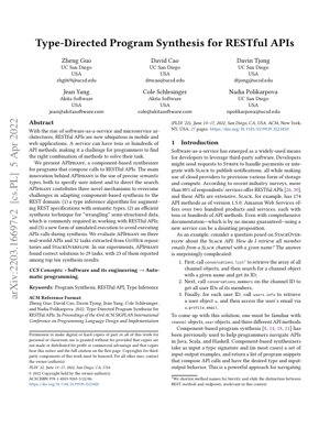 Kifuniko cha Waraka PDF - Usanisi wa Programu Unaoelekezwa na Aina kwa API za RESTful